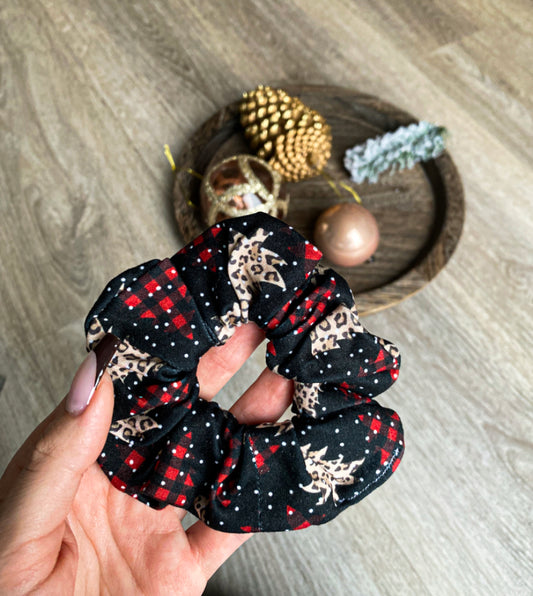 Wild Christmas Scrunchie